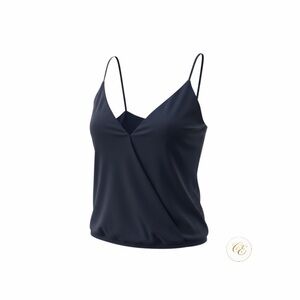 Veronica M Deep Navy Slip Tank
